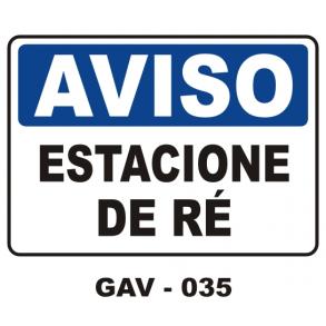 PLACAS DE AVISO